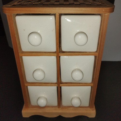 Cassettiera portagioie bianca