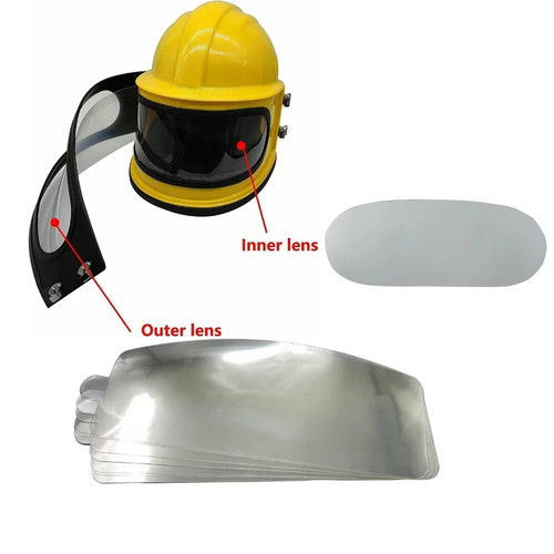Pieces sandblast helmet - 10,