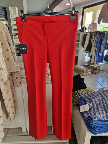 Pantalone rosso emme marella - pantalone,