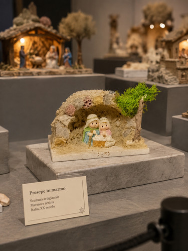 Presepe pietre fatto - presepe, in