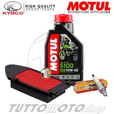 Tagliando KYMCO Agility 125 R16 2014 2015 2016 / Olio Motul 5100 Filtro Candela