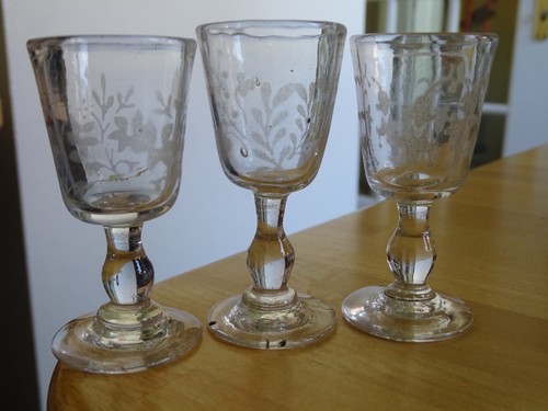 Anciens verres pour cave - 3,
