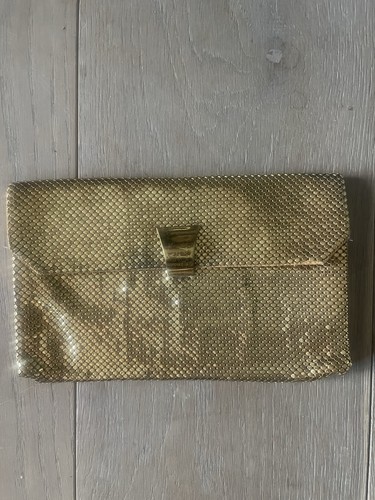 Pochette vintage oro maglia