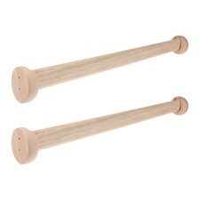  2 Pcs Bastone Per Armadio Aste Guardaroba Asta Dell'armadio Palo Dei Vestiti