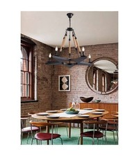 Lampadario Stile Industriale A