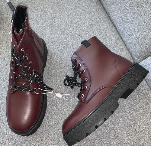 Stivali zara wine stomp 36 - zara,