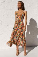 Vestito Abito Elegante Lungo