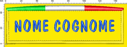 Patch toppa tricolore - patch,