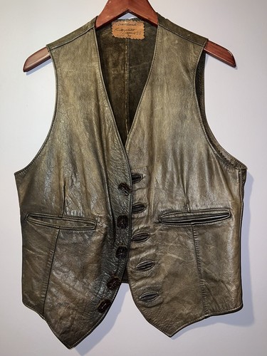 Gilet pelle bridgewater - gilet,