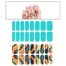 16 Pezzi Adesivi per Smalto