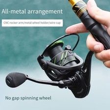 Mulinello da Pesca Casting Lunga Distanza con Manico CNC e Ingranaggio in Lega d