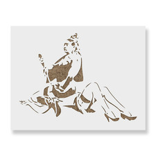 Royal Asset Banksy Stencil -