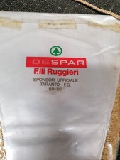 Gagliardetto CALCIO football Club Banderín Wimpel pennant fanion TARANTO 1989-90