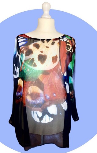 Maxi maglia donna georgette - maxi,