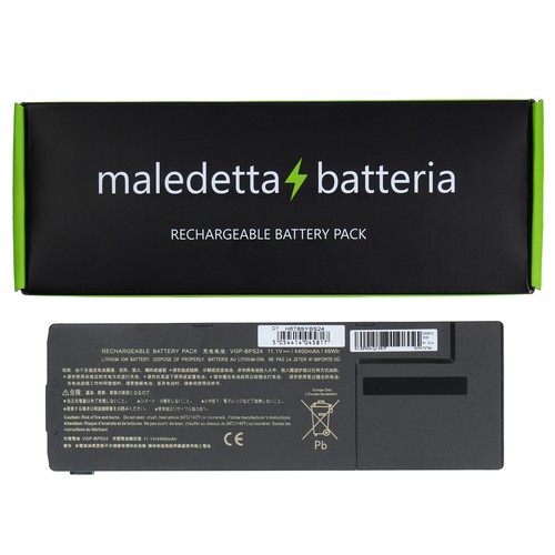 Batteria nera equivalente sony - batteria,
