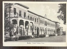VECCHIA CARTOLINA BUDRIO BOLOGNA - SCUOLE COSTANZO CIANO - FG VG 1940