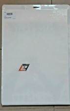 KIT FOGLI 3 PZ BLACKBIRD CRYSTALL LISCIO BIANCO PER PLASTICHE MOTO CROSS ENDURO