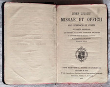 Liber usualis missae - liber,