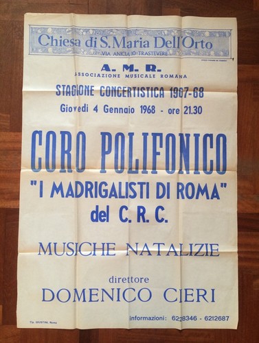 Madrigalisti roma - roma, |