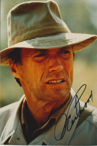 Clint eastwood autografo - clint,