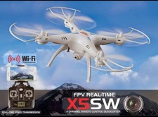 DRONE SYMA X5SW CON TELECOMANDO CARICO E FOTOCAMERA INTEGRATA