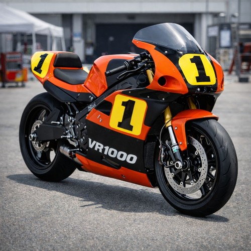 Poster harley davidson vr1000 - poster,