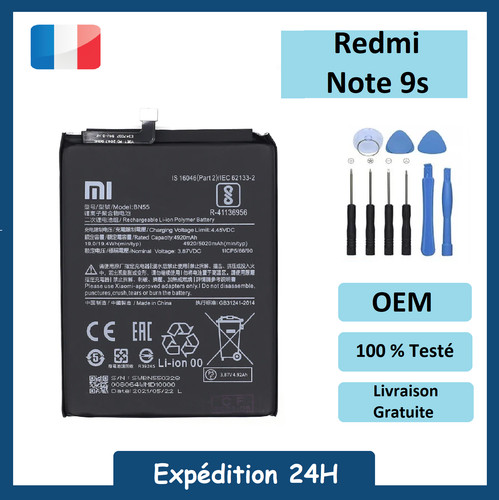 Batterie xiaomi redmi - note, 9s