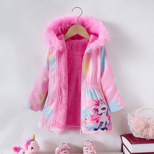 Parka bambina spesso invernale