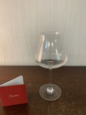 Verres à vin modèle Château en cristal de Baccarat h : 20 cm