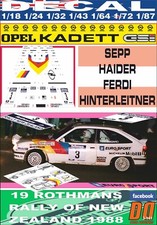 DECAL OPEL KADETT GSI SEPP