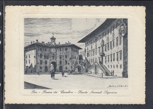 Cartolina pisa piazza dei - cartolina,