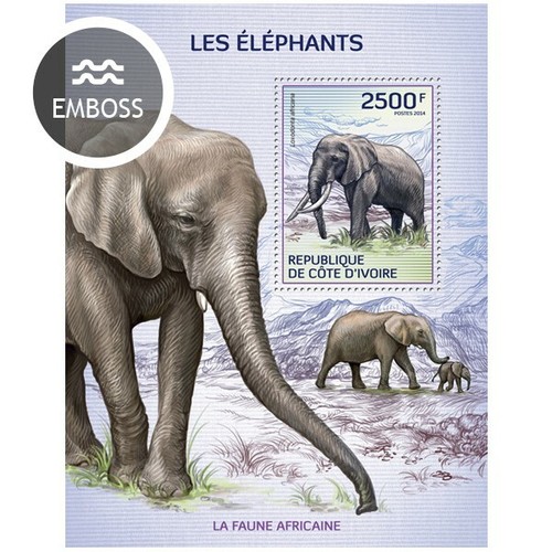 2014 costa avorio - costa, mnh
