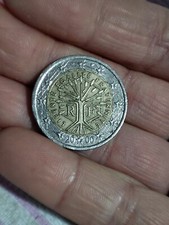 Moneta rara 2 EURO FRANCIA RF Libertè Ègalitè Fraternitè (2 pz) anno 1999/2000 