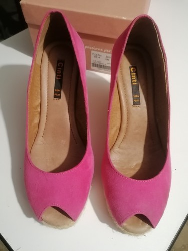 Zeppe donna fragola cinti - zeppe,
