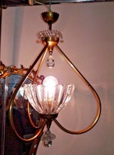 Vintage crystal chandelier