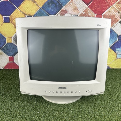 Hansol monitor crt colori - hansol,