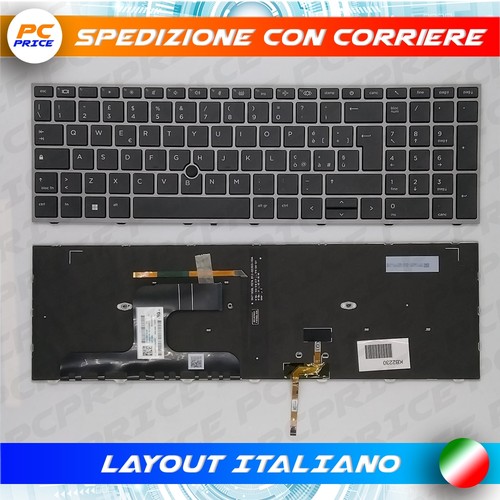 Tastiera zbook fury g8 - hp, 17