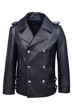 Giacca cappotto pea pelle vera