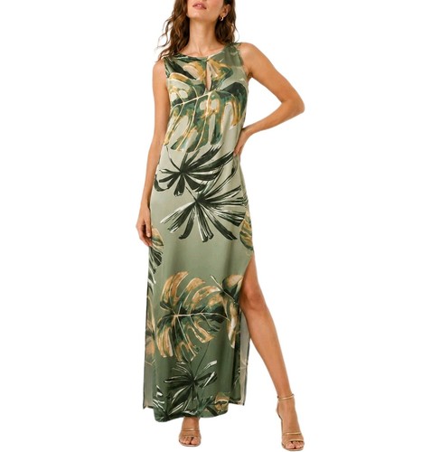 Abito lungo donna tropical - lungo,