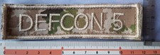 Patch DEFCON 5 Ricamata con