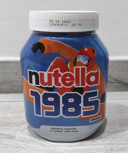 Nutella con barattolo - barattolo, anno