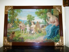 quadro antico, olio su tela