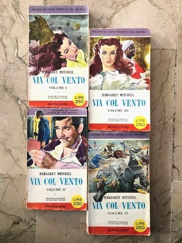 Via col vento - mondadori, 1958