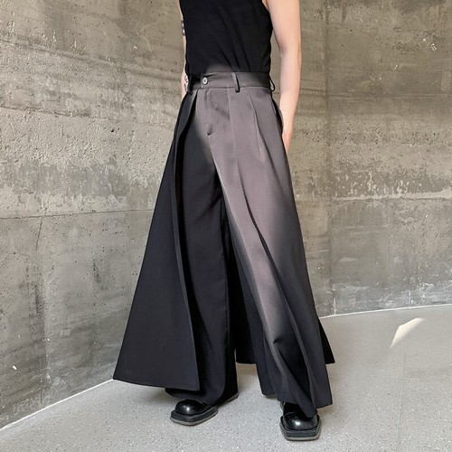 Pantaloni uomo gamba larga