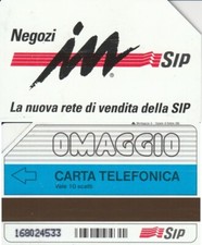 SCHEDA TELEFONICA USATA OM 119 NEGOZI IN SIP OMAGGIO (533