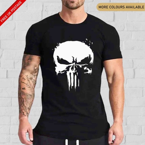 The punisher skull - t-shirt, gym