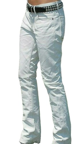 Pantaloni uomo pelle - pantaloni,