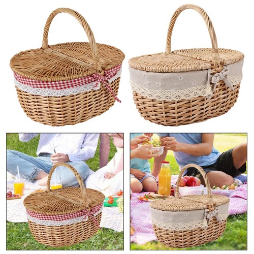 Cestino picnic vimini - picnic,