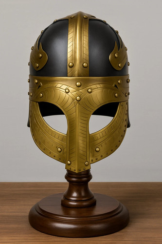 Elmetto vichingo medievale