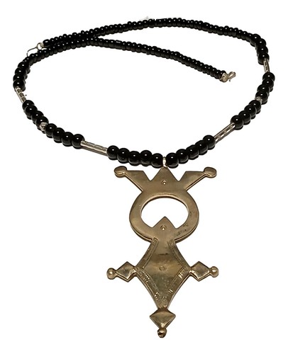 Collana berbera croce tuareg - berbera,
